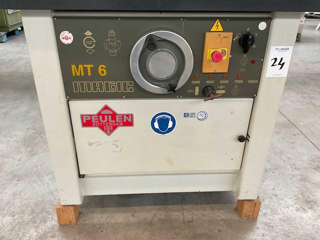 1997 magic mt6 tafel- en spilfreesmachine - afbeelding 6 van  11