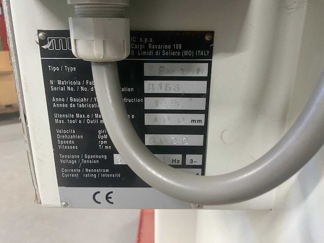 1997 magic sp. 16e formaatcirkelzaagmachine - afbeelding 2 van  11