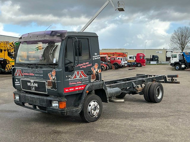 1997 man 8.113 vrachtwagen - afbeelding 1 van  9