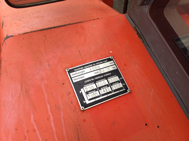 1997 manitou m426cp ruwterreinheftruck - afbeelding 14 van  17