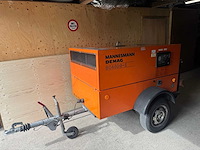 1997 mannesmann demag sc40ds-2 compressor aanhangwagen - afbeelding 1 van  10