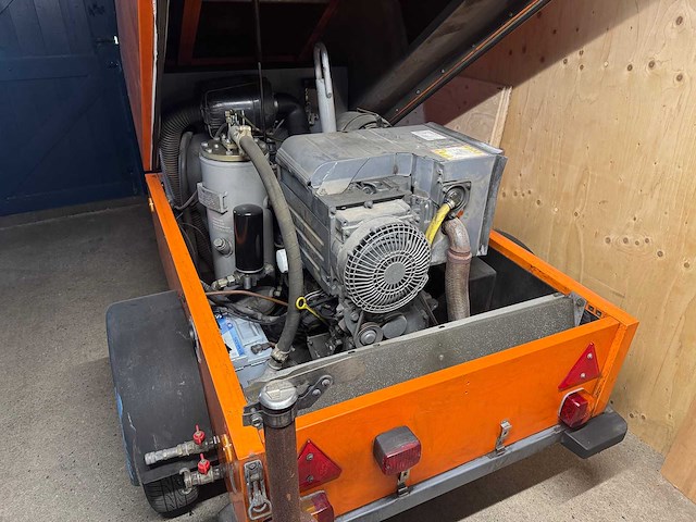 1997 mannesmann demag sc40ds-2 compressor aanhangwagen - afbeelding 10 van  10