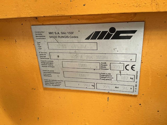 1997 mic g13 stapelaar - afbeelding 6 van  6