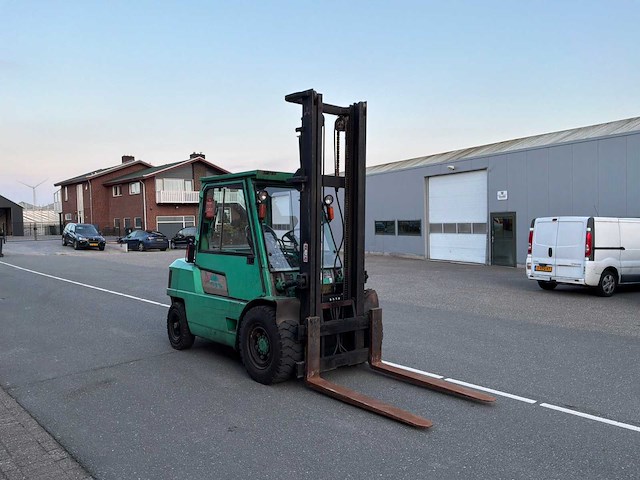 1997 mitsubishi fd40 vorkheftruck - afbeelding 9 van  10