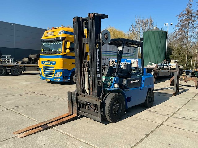 1997 mitsubishi fg40 vorkheftruck - afbeelding 1 van  31