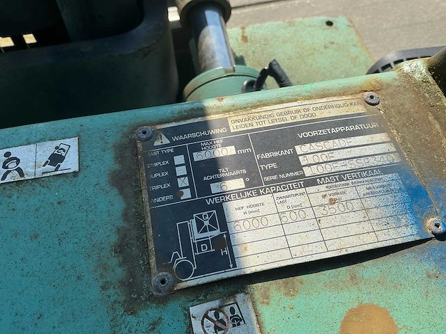 1997 mitsubishi fg40 vorkheftruck - afbeelding 29 van  31