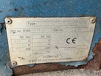 1997 nederman e-pak 500 vacuümsysteem - afbeelding 3 van  11