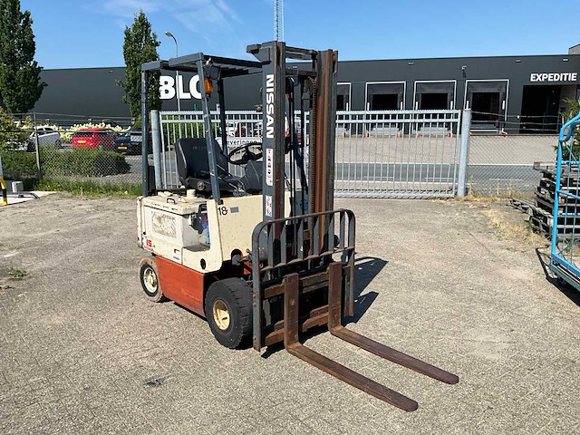 1997 nissan fp01l15u vorkheftruck - afbeelding 10 van  17