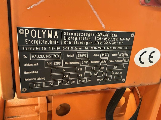 1997 polyma ha0200145t70v floodlight - afbeelding 3 van  10