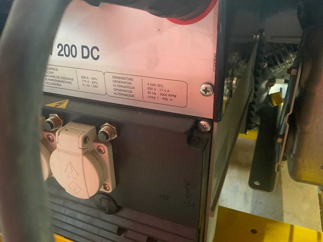 1997 proweld 2000dc lasstroomgenerator - afbeelding 4 van  6