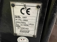 1997 pullman pvl 2800 industriële stofzuiger - afbeelding 11 van  13