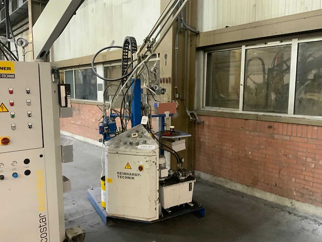 1997 reinhardt-technik ecostar 250 kitmachine - afbeelding 2 van  8