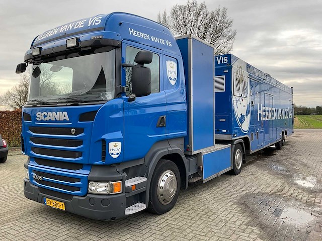 1997 ruysschaert sr16tp verkoop oplegger met 2012 scania trekker - afbeelding 1 van  68
