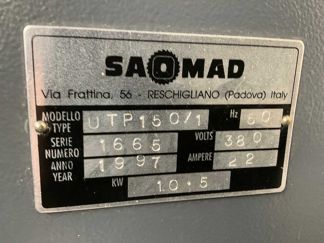 1997 saomad utp 150/1 pennenbank - afbeelding 7 van  9