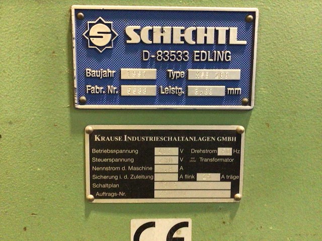 1997 schechtl msb msb 200 cirkelzaagmachine metaal - afbeelding 5 van  6