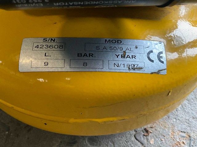 1997 schneider silent 50 luchtcompressor - afbeelding 7 van  7