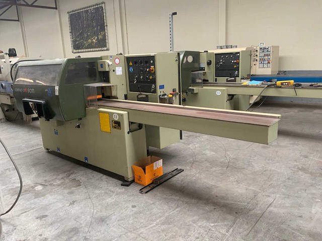 1997 scm compact 23k vierzijdige profileer schaafbank - afbeelding 2 van  13