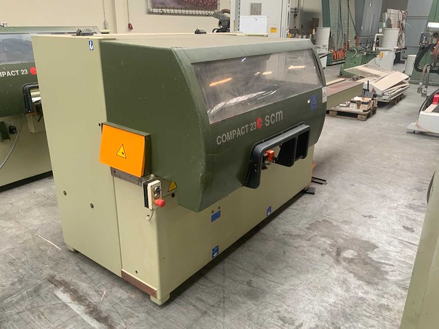 1997 scm compact 23k vierzijdige profileer schaafbank - afbeelding 8 van  13