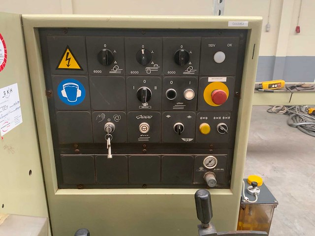 1997 scm compact 23k vierzijdige profileer schaafbank - afbeelding 1 van  1
