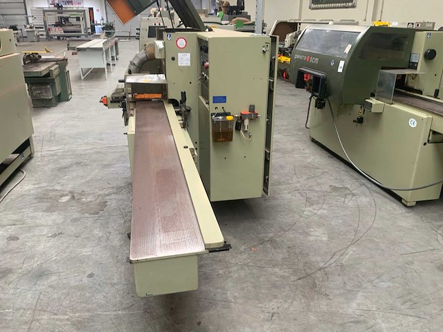 1997 scm compact 23k vierzijdige profileer schaafbank - afbeelding 12 van  13