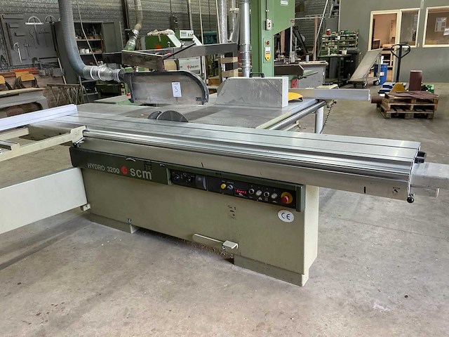 1997 scm hydro 3200 formaatcirkelzaagmachine - afbeelding 5 van  10