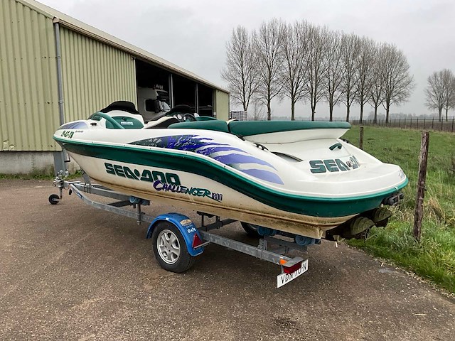 1997 seadoo challenger 1800 bombardier speedboot - afbeelding 8 van  13