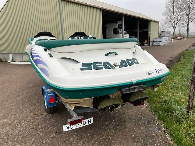 1997 seadoo challenger 1800 bombardier speedboot - afbeelding 9 van  13