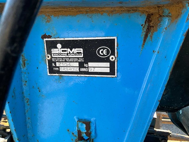 1997 sicma ers4000 rotorkopeg - afbeelding 4 van  14