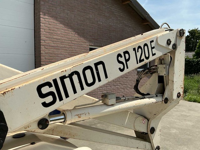 1997 simon sp 120 hoogwerker 12mtr. - afbeelding 8 van  9