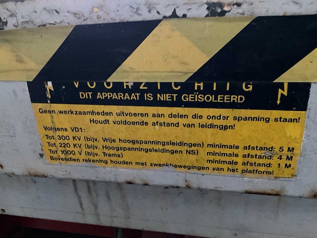 1997 snorkel sl 25 bouwlift - afbeelding 10 van  19