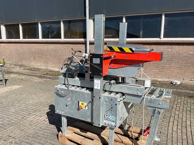 1997 soco systems t-402 dozensluitmachine - afbeelding 3 van  8
