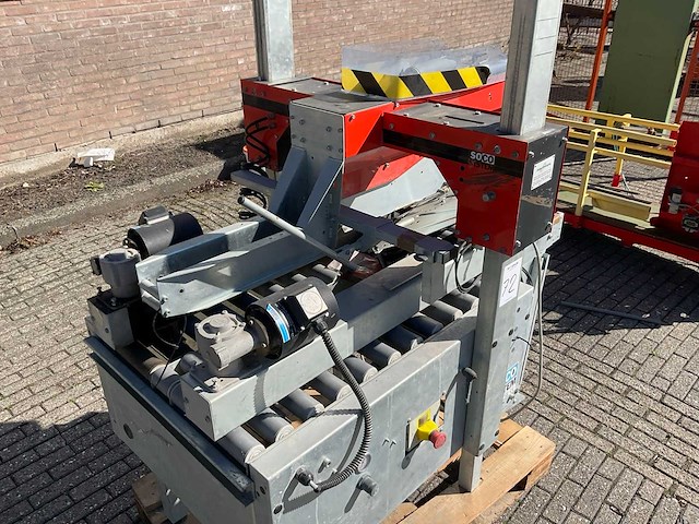 1997 soco systems t-402 dozensluitmachine - afbeelding 5 van  8