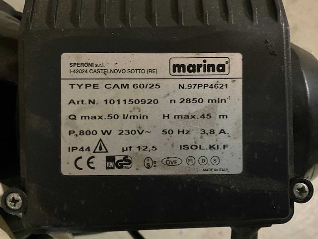 1997 speroni cam 60/25 luchtcompressor - afbeelding 3 van  3