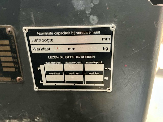 1997 still r 60-20 vorkheftruck - afbeelding 13 van  15