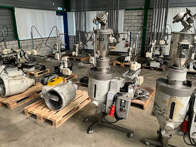 1997 stougaard argos cs-1 granulaat droger / hopper - afbeelding 1 van  6