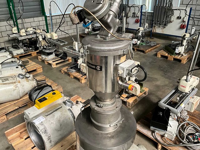 1997 stougaard argos cs-1 granulaat droger / hopper - afbeelding 5 van  6