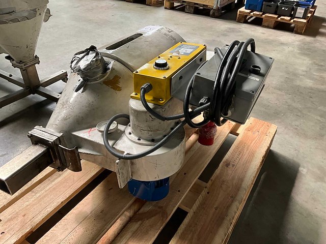 1997 stougaard argos cs-1 granulaat droger / hopper - afbeelding 3 van  6