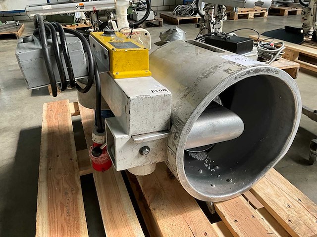 1997 stougaard argos cs-1 granulaat droger / hopper - afbeelding 4 van  6