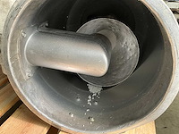 1997 stougaard argos cs-1 granulaat droger / hopper - afbeelding 5 van  6