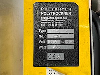 1997 stougaard argos cs-1 granulaat droger / hopper - afbeelding 6 van  6