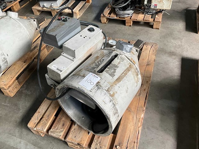 1997 stougaard argos cs-1 granulaat droger / hopper - afbeelding 1 van  6