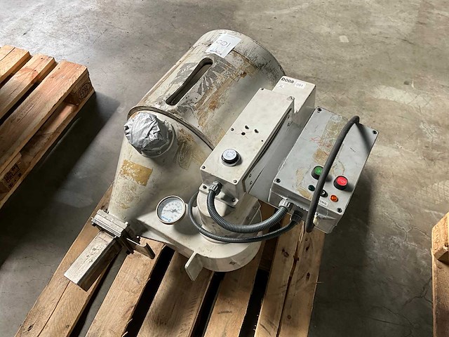 1997 stougaard argos cs-1 granulaat droger / hopper - afbeelding 3 van  6