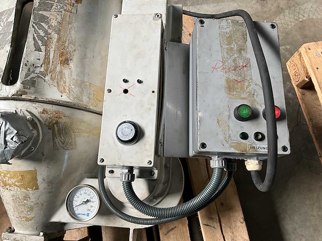 1997 stougaard argos cs-1 granulaat droger / hopper - afbeelding 5 van  6