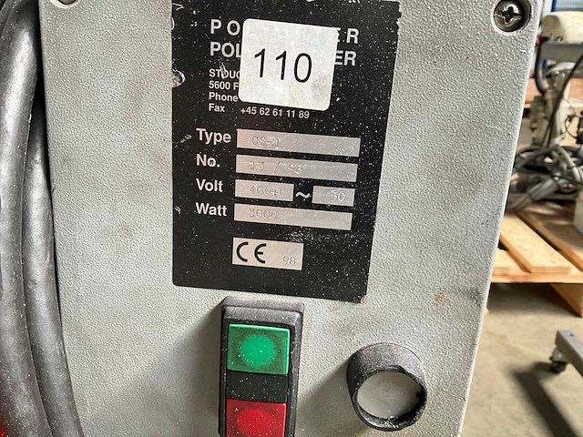 1997 stougaard argos cs-1 granulaat droger / hopper - afbeelding 4 van  4