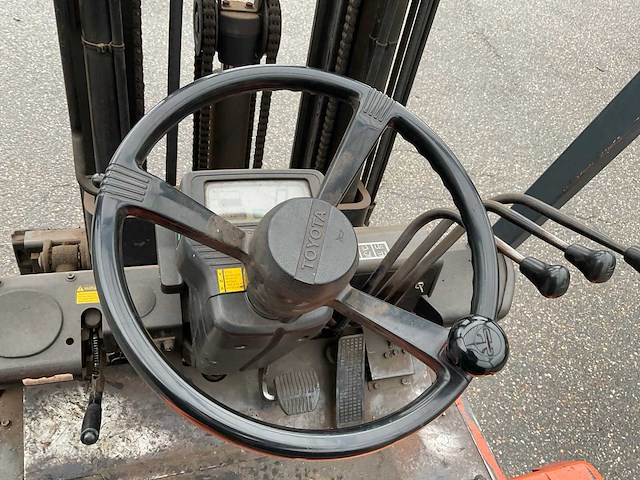 1997 toyota 5fb18 vorkheftruck - afbeelding 7 van  25