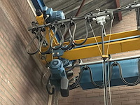 1997 van der berg / demag elde + dbun 2-250 enkelligger onderhangende dubbele kraan - afbeelding 6 van  10