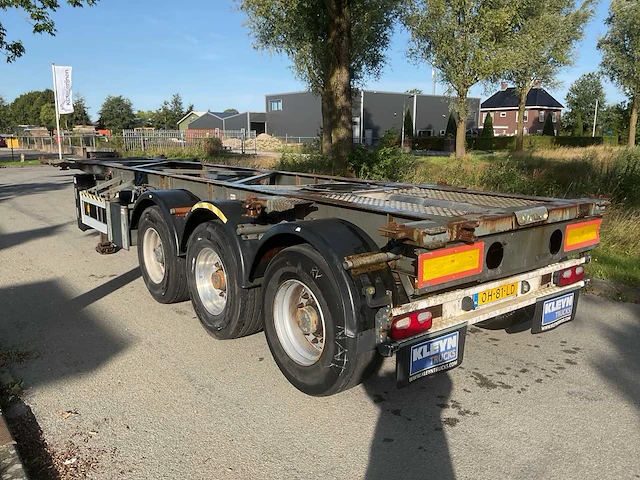 1997 van hool oplegger/container trailer - afbeelding 7 van  10