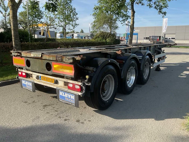 1997 van hool oplegger/container trailer - afbeelding 5 van  10