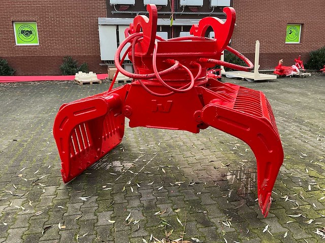 1997 verachtert vrg-40 hydraulische roterende sloop- en sorteergrijper - afbeelding 4 van  19