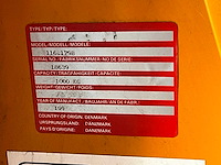 1997 vestergaard 116.179b elektrische palletwagen - afbeelding 7 van  7